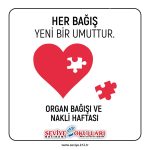 Organ Bağışı ve Nakli Haftası